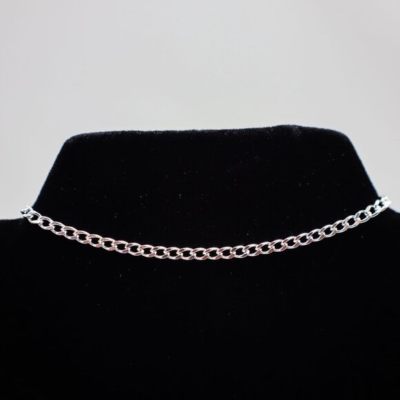 VTG 925 Sterling Silver Bracelet 7in Curb Chain 3mm Milor Italy 3.2g - Picture 11 of 11